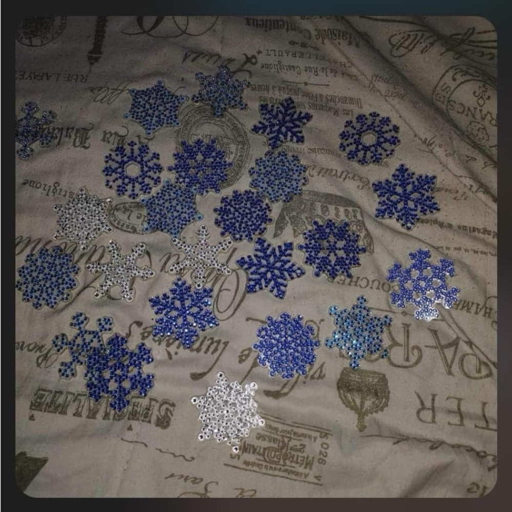 Handmade snowflakes